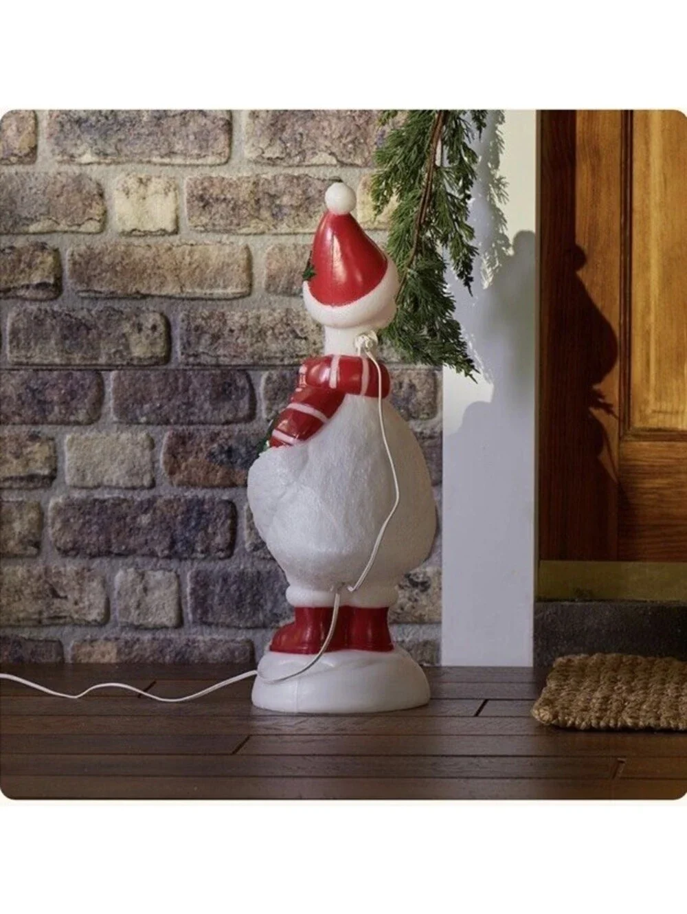 New Cracker Barrel Christmas Goose Blow Mold 2026 NEW